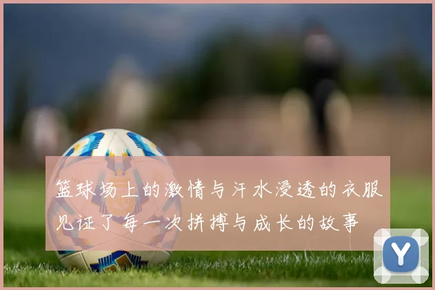 篮球场上的激情与汗水浸透的衣服见证了每一次拼搏与成长的故事